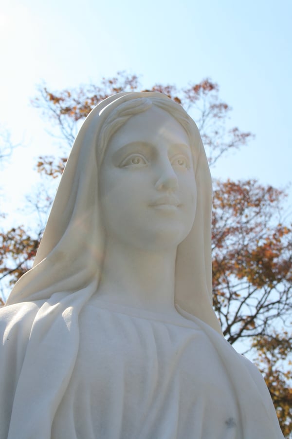 statue of mary